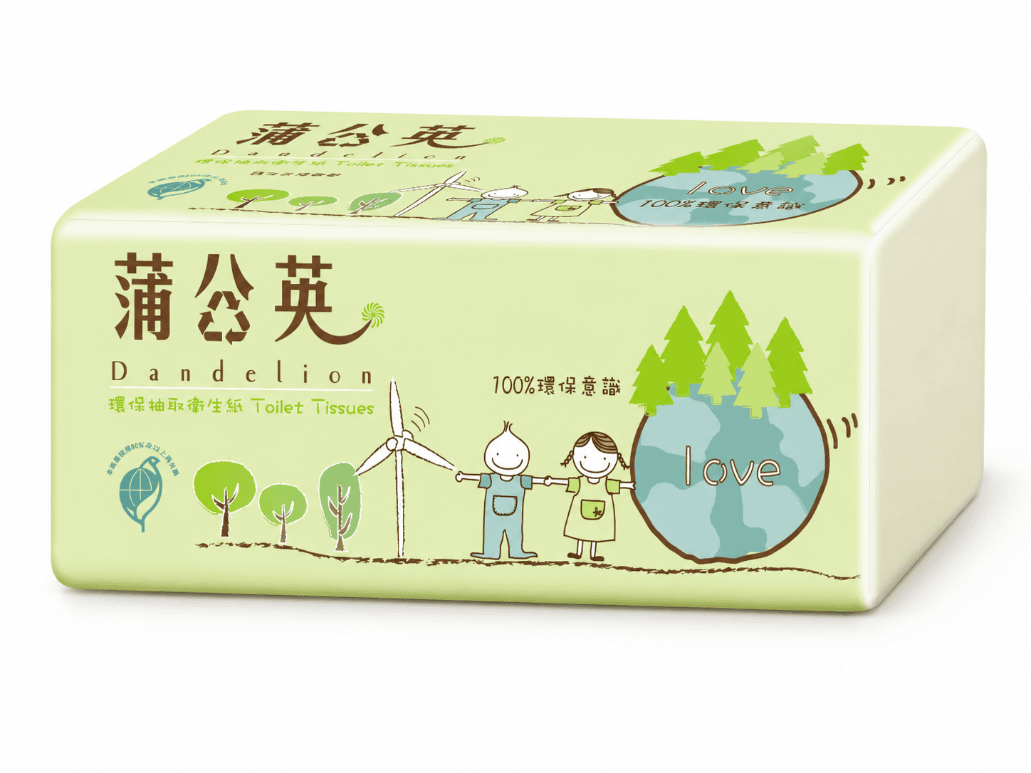 蒲公英環保抽取式衛生紙