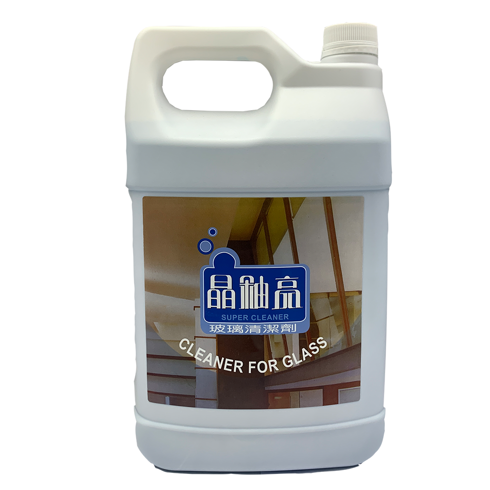 晶釉亮玻璃清潔劑-1加侖