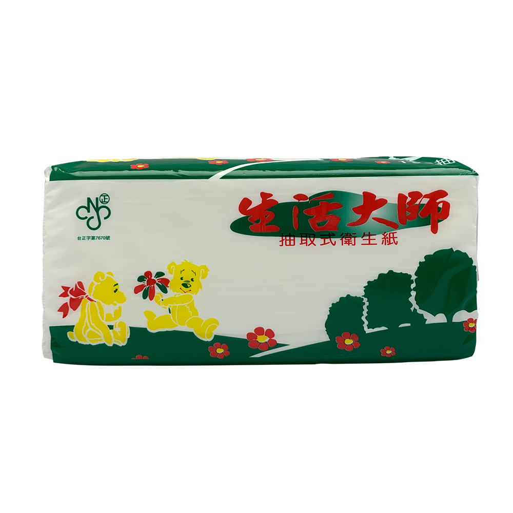 生活大師抽取式衛生紙
