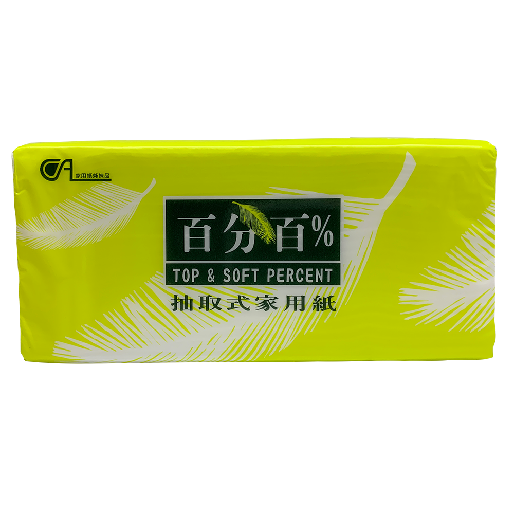 百分百抽取式衛生紙