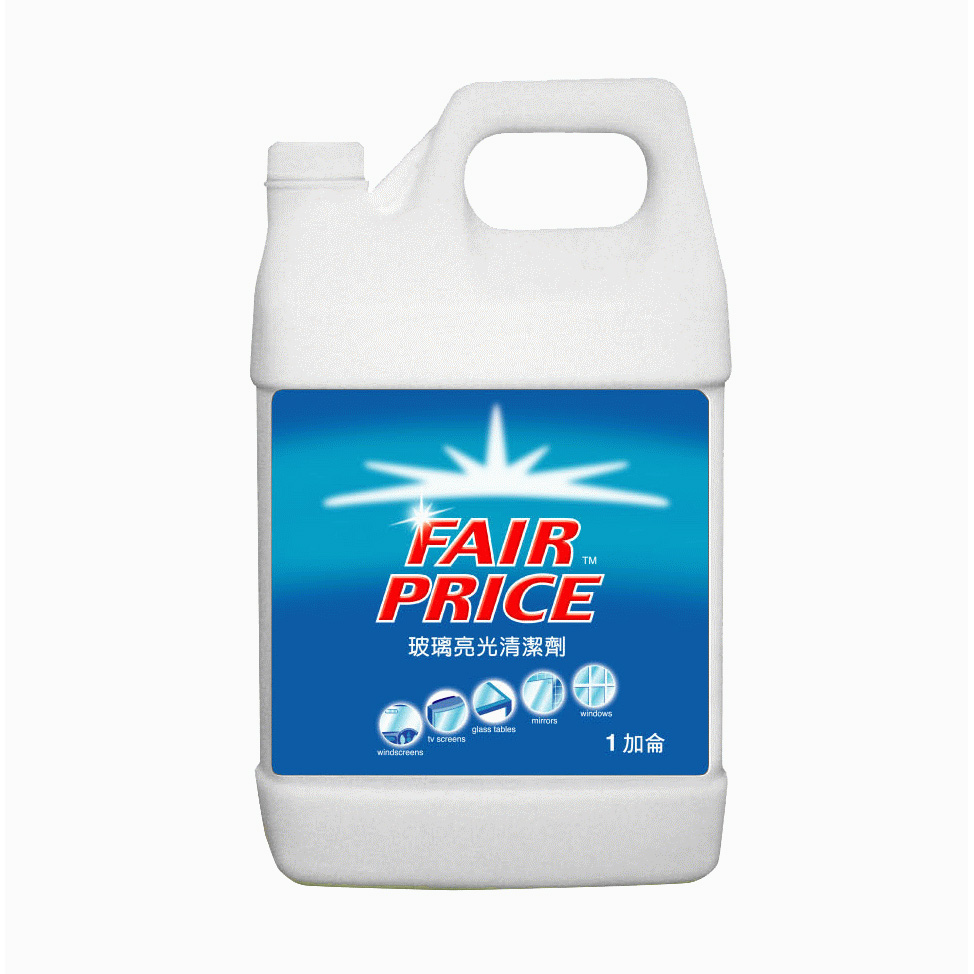 妙管家玻璃光亮清潔劑-1加侖